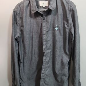 Modern Amusement Button Up Shark Shirt L